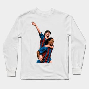 Messi's Inaugural Goal for Barça Long Sleeve T-Shirt